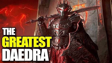 The GREATEST Daedra of ALL TIME? - Elder Scrolls Lore - YouTube