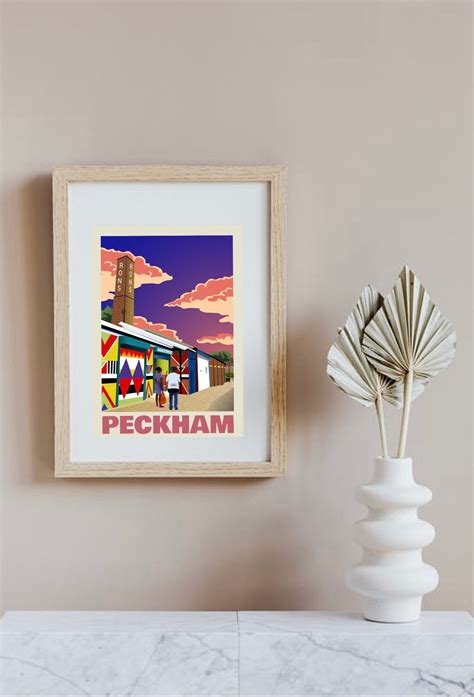 Copeland Park Peckham London Travel Poster - Etsy