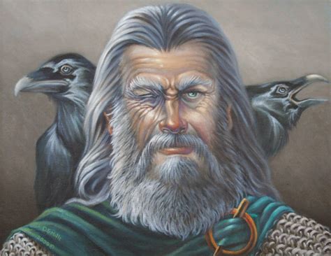 Portrait of Odin by Wolverat on DeviantArt