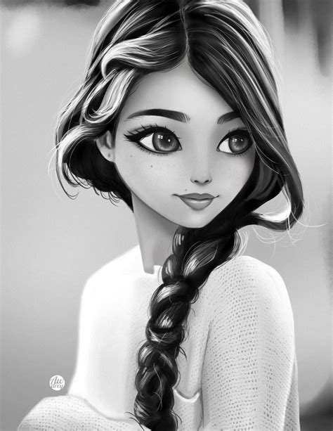 AWDREY ILLUSTRATION | Girl cartoon characters, Cartoon girl drawing ...