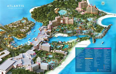 Resort Map | Atlantis Paradise Island | Bahamas