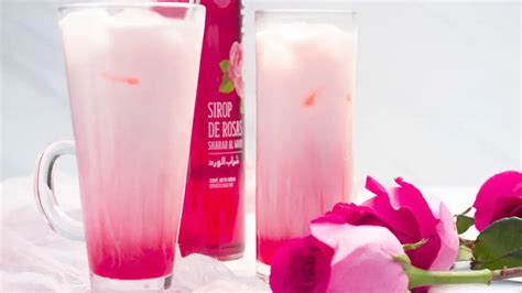 Iced Bandung Recipe: How To Make Singapore Rose Milk Syrup Drink