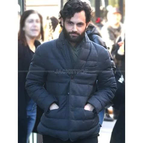 You S04 Joe Goldberg Jacket | Penn Badgley Puffer Jacket