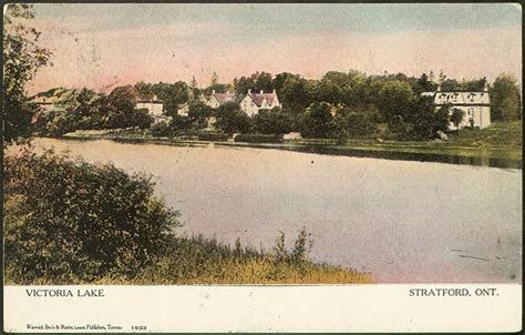 LOOKING BACK: The storied history of Victoria Lake - StratfordToday.ca