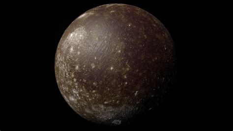 Callisto (moon) - Download Free 3D model by SebastianSosnowski [459125f ...