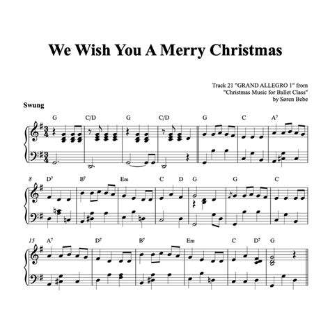 Free christmas jazz piano sheet music - lockqculture