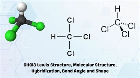 CHCl3 Lewis Structure, Molecular Geometry, Hybridization, Bond Angle ...