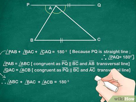 How to Prove the Angle Sum Property of a Triangle: 7 Steps