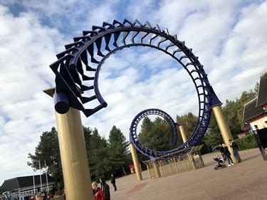 Corkscrew - The first rollercoaster in Alton Towers Resort