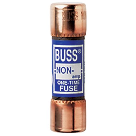 Cooper Bussmann 15 Amp Brass Cartridge Fuses (2-Pack)-BP/NON-15 - The ...