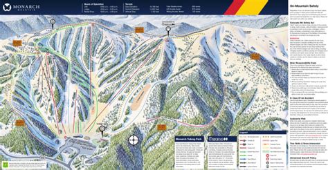 Monarch Mountain - Plan des pistes de ski Monarch Mountain