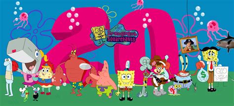 SpongeBob SquarePants' 20th Anniversary by ArtisticAmos on DeviantArt