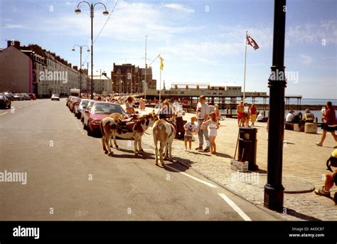 Aberystwyth North Wales UK Stock Photo - Alamy