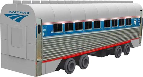 Amtrak 136 Piece Construction Toy - Fairhaven Toy Garden