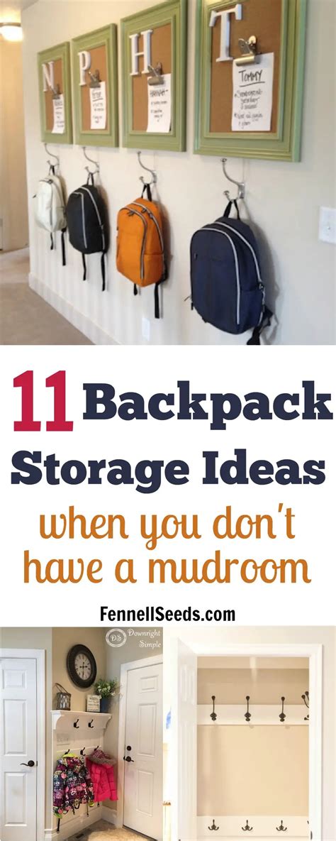 11 Backpack Storage Ideas When You Don't Have A Mudroom