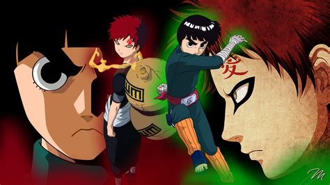 Naruto And Gaara Fight