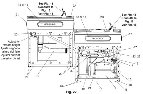 Drinking Fountain Parts Diagram