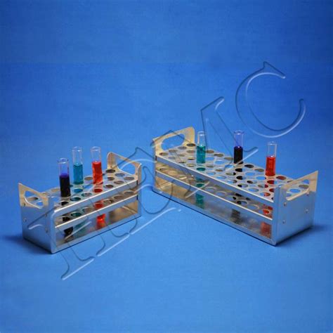 Test Tube Stand, Aluminium - Laboratory-Products