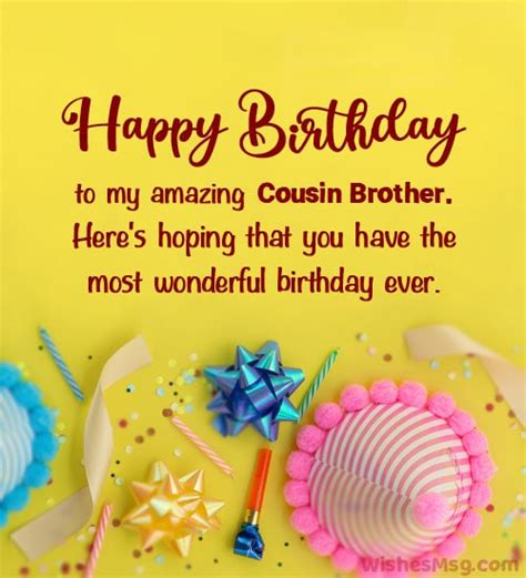 Birthday Wishes for Cousin - Happy Birthday Cousin