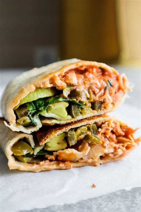 15-Minute Healthy Spicy Chicken Wraps - Homemade Mastery