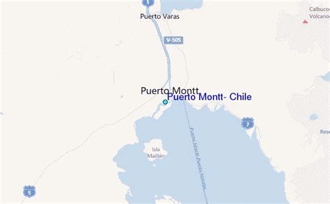 Puerto Montt, Chile Tide Station Location Guide