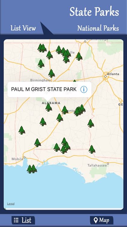 Map Of Alabama State Parks - Maps For You