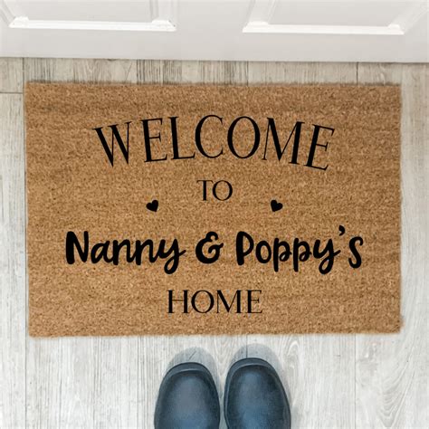 Printed Door Mat - Welcome - Chain Valley Gifts