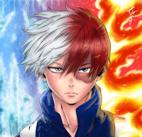 Shoto Todoroki Official Art