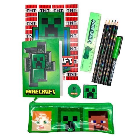 Minecraft® TNT Stationery Set - Gadgetistas