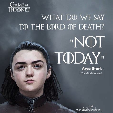 Best of Arya Stark Quotes from Game of Thrones | Arya stark quotes ...