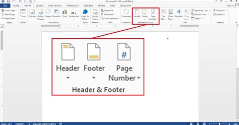 How to insert header in Word 2013 | ItuShare