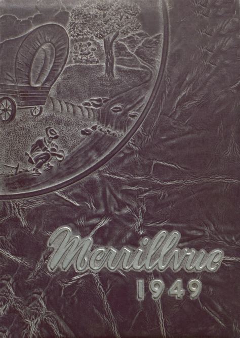 1949 yearbook from Merrillville High School from Merrillville, Indiana