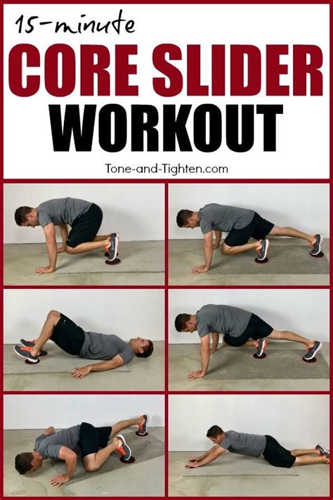 15-minute core slider workout you can do at home. The best slider ...