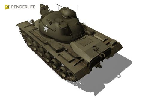 M48 Patton Tank 3D model | CGTrader