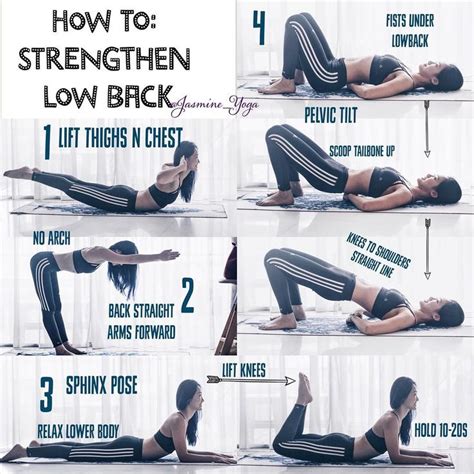 De 25+ bedste idéer inden for Lower back exercises på Pinterest ...