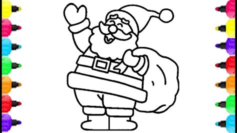 Santa Claus Drawing For Kids at GetDrawings | Free download