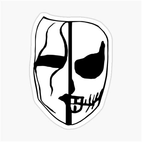 "Sting / Darby Allin Face Paint AEW All Elite Wrestling" Sticker for ...