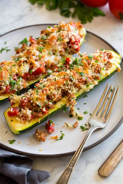 Zucchini Boats (Plus 5 More Zucchini Boat Recipes) - Cooking Classy