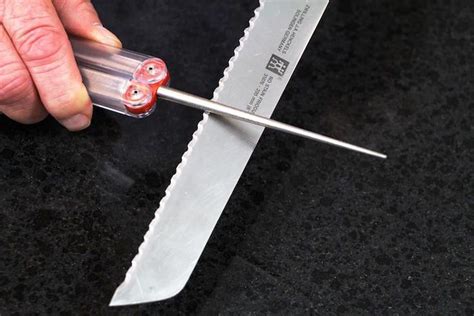 How to Sharpen a Serrated Knife (or Bread Knife) with Ease (With images ...