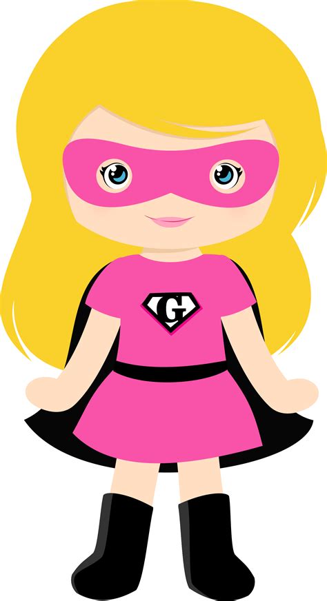 Girl Superheroes Clipart | Free download on ClipArtMag