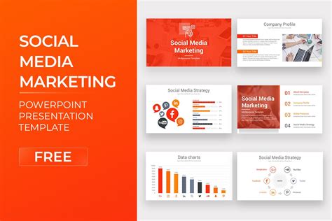 Social Media Marketing Free PowerPoint Template | Nulivo Market