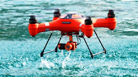 Splash Drone 3 the Waterproof Drone that can Fly in the Air and See ...