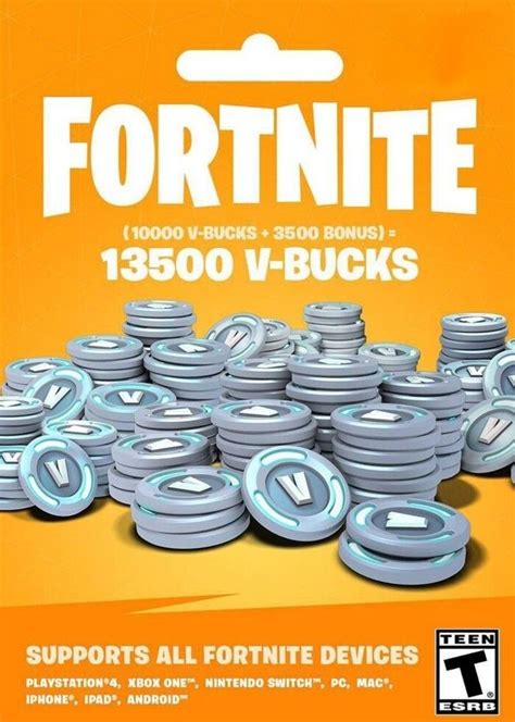 Fortnite - 13500 V-Bucks Gift Card Key GLOBAL - eGift Cards Nepal