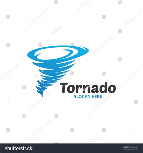 Tornado Logo Symbol Icon Illustration Vector Stock Vector (Royalty Free ...