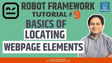 Robot Framework Tutorial #9 - Basics of Locating WebPage Elements ...