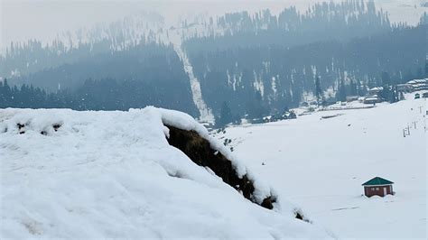 Kashmir Snowfall: Mesmerising Images Of The White-Covered Valley