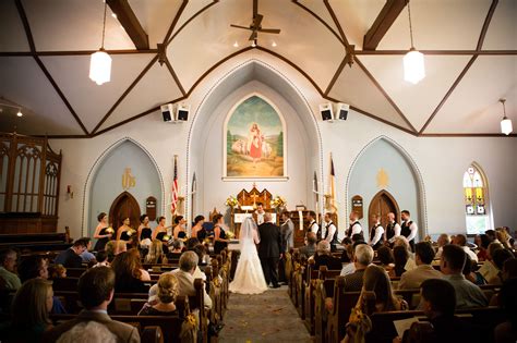 Lineboro, Maryland Traditional Church Wedding Ceremony