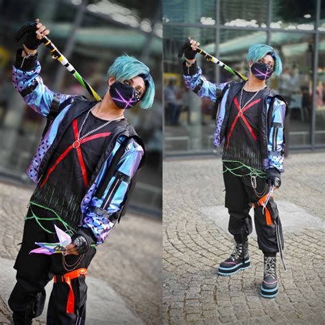 Cosplay DBD. Trickster ( Neon ). by LittleGentleDemon on DeviantArt