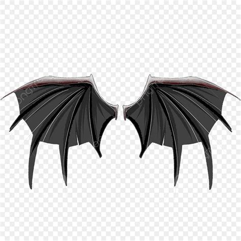 Devil Wings PNG Picture, Black Devil Devil Wings, Wing, Devil, Black ...