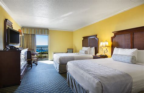 Cozy Oceanfront & Ocean View Rooms at Holiday Inn at The Pavilion